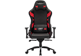 L33T GAMING Elite V4 gamer szék fekete-piros (160368)