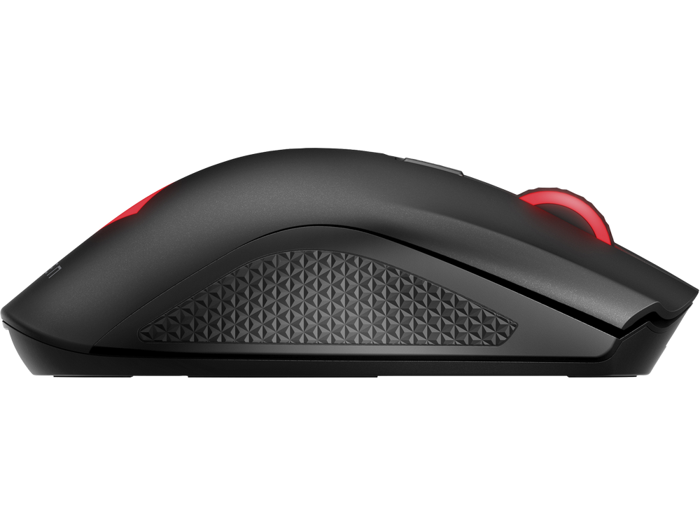 Ratón gaming - HP OMEN Vector, 16000 ppp, Warp Wireless, Negro