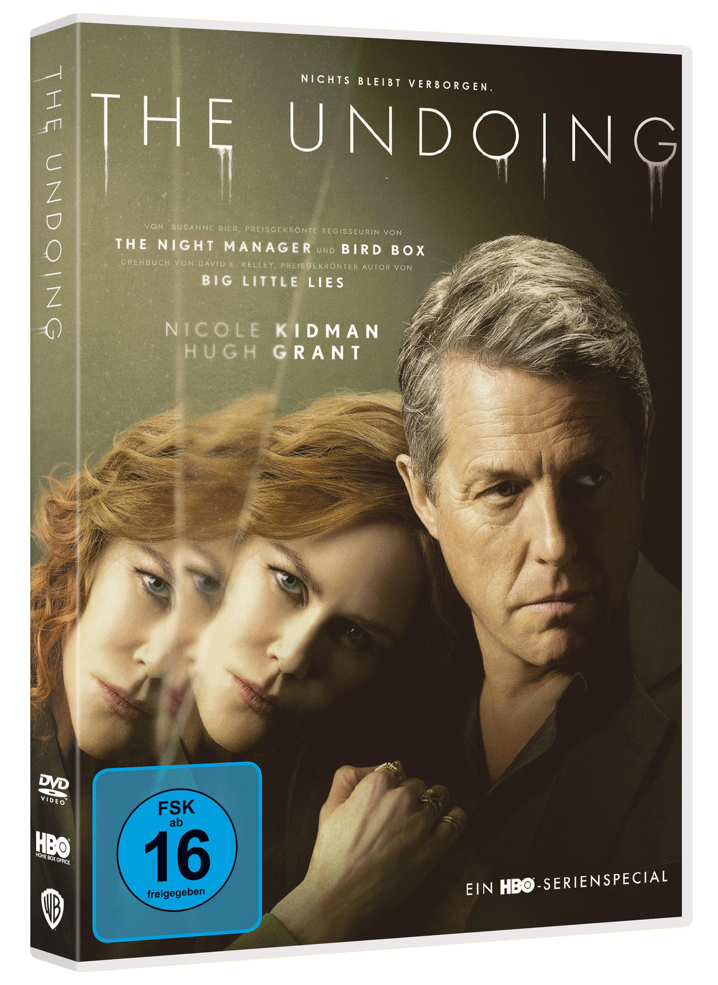 DVD-Cover von 'The Undoing' mit Nicole Kidman und Hugh Grant.