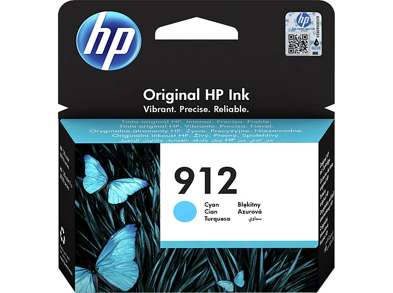 HP NO.912 tintapatron cyan (3YL77AE)