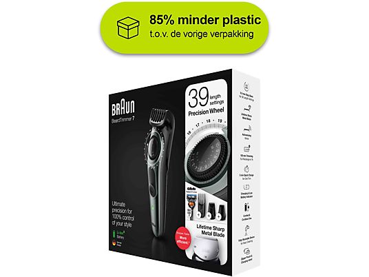 BRAUN BT7240 Baard- en haartrimmer