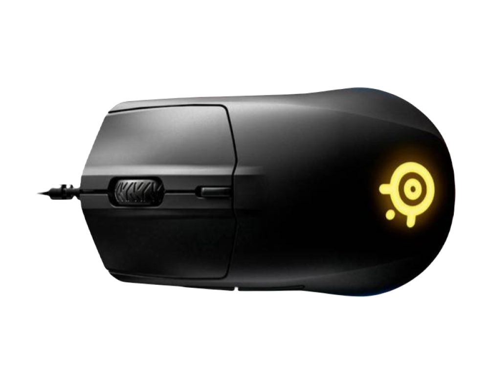 Ratón gaming - SteelSeries Rival 3, 8500 ppp, USB tipo A, Con cable, Sensor de luz, Iluminación RGB, Negro