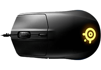 Ratón gaming - SteelSeries Rival 3, 8500 ppp, USB tipo A, Con cable, Sensor de luz, Iluminación RGB, Negro