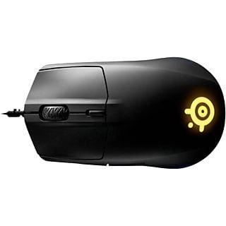 Ratón gaming - SteelSeries Rival 3, 8500 ppp, USB tipo A, Con cable, Sensor de luz, Iluminación RGB, Negro