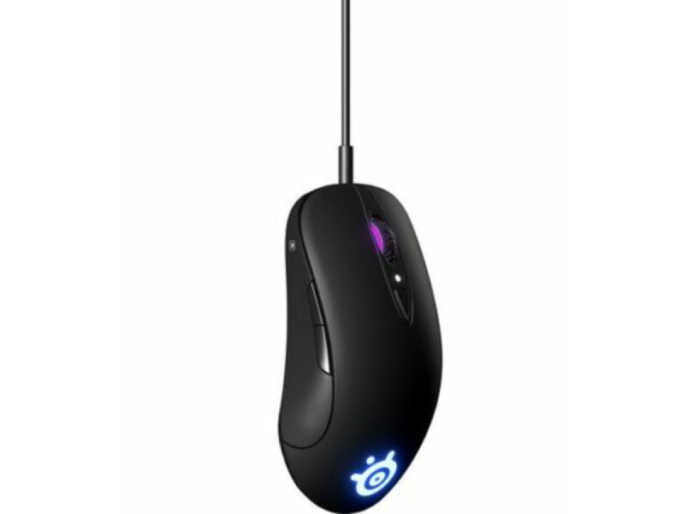 Ratón gaming - SteelSeries Sensei Ten, 18000 ppp, USB tipo A, Con cable, Óptico por LEDs, Negro