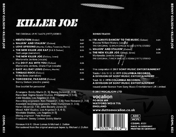 Benny Golson - Killer Joe & Bonus Tracks  - (CD)