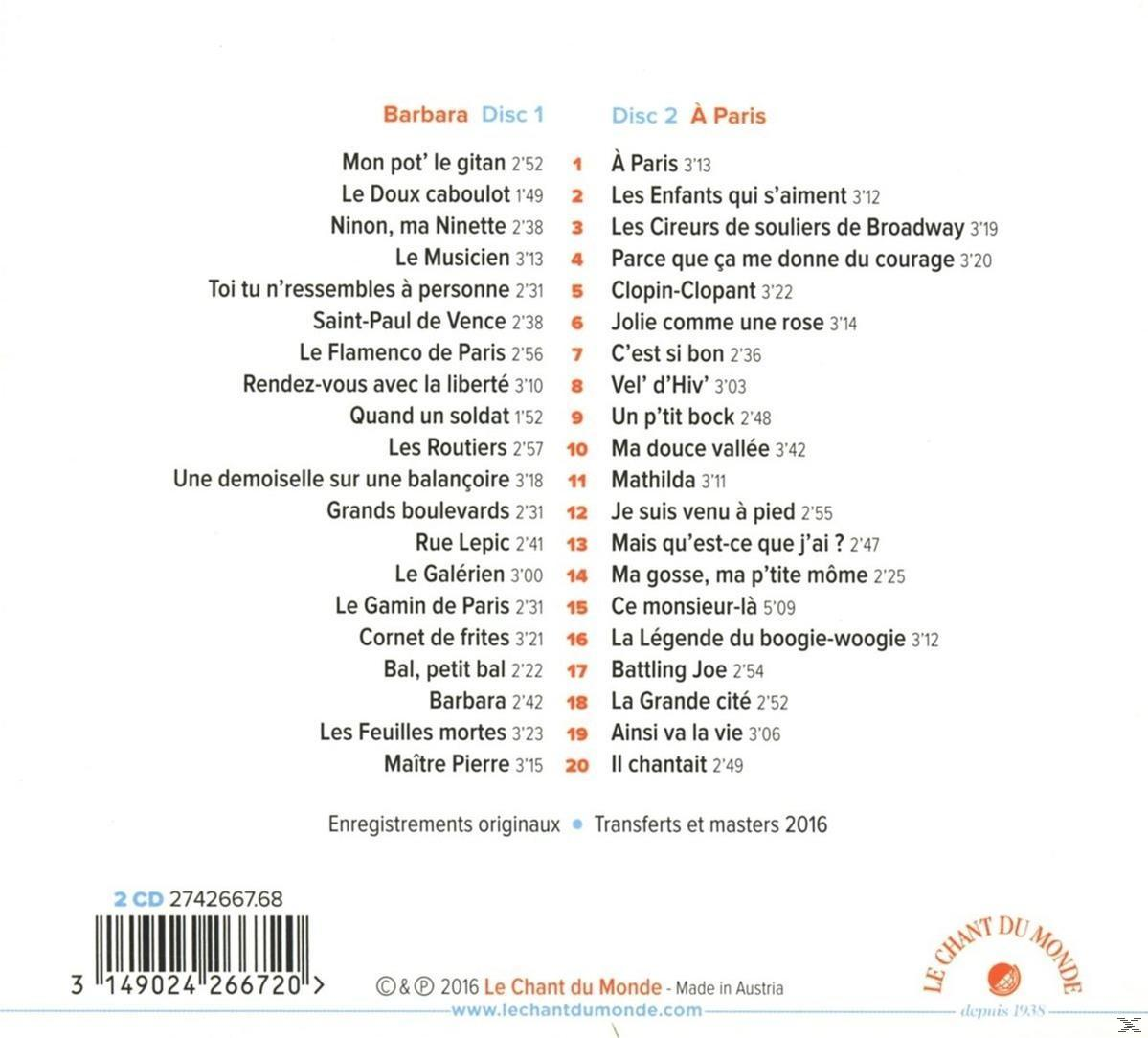 Montand - Yves Barbara (CD) -