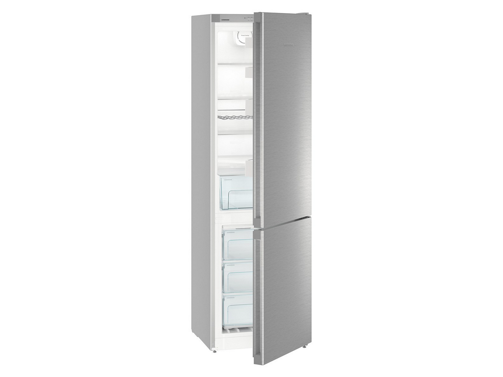 Frigorífico combi - Liebherr CNPel 372-21, 344 l, No Frost, 201 cm, MagicEye, Inox
