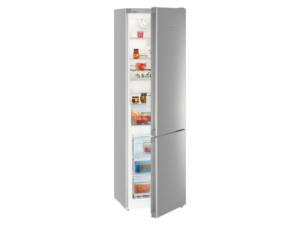 Frigorífico combi - Liebherr CNPel 372-21, 344 l, No Frost, 201 cm, MagicEye, Inox