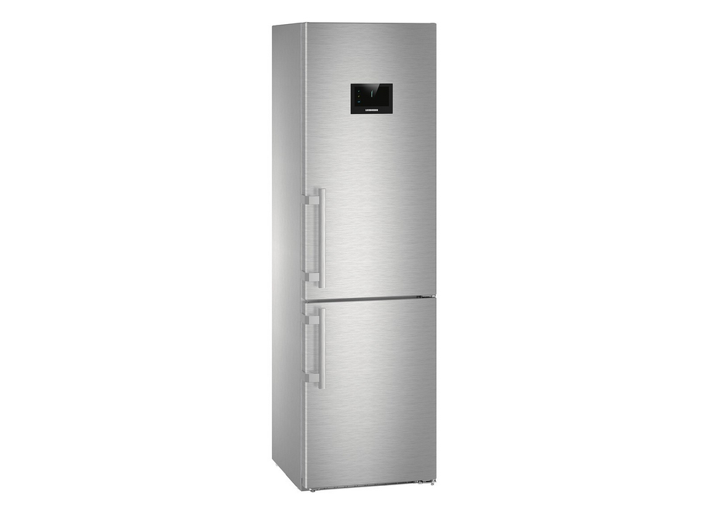 Frigorífico combi - Liebherr CBNies 4878, 351 l, No Frost, BioFresh, Pantalla táctil 7" TFT, 201 cm, Inox