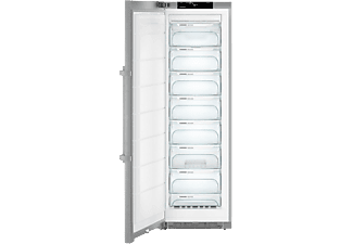 REACONDICIONADO Congelador vertical - Liebherr SGNef 4335, 277 l, No Frost, SuperFrost, Iluminación LED, 185 cm, Inox