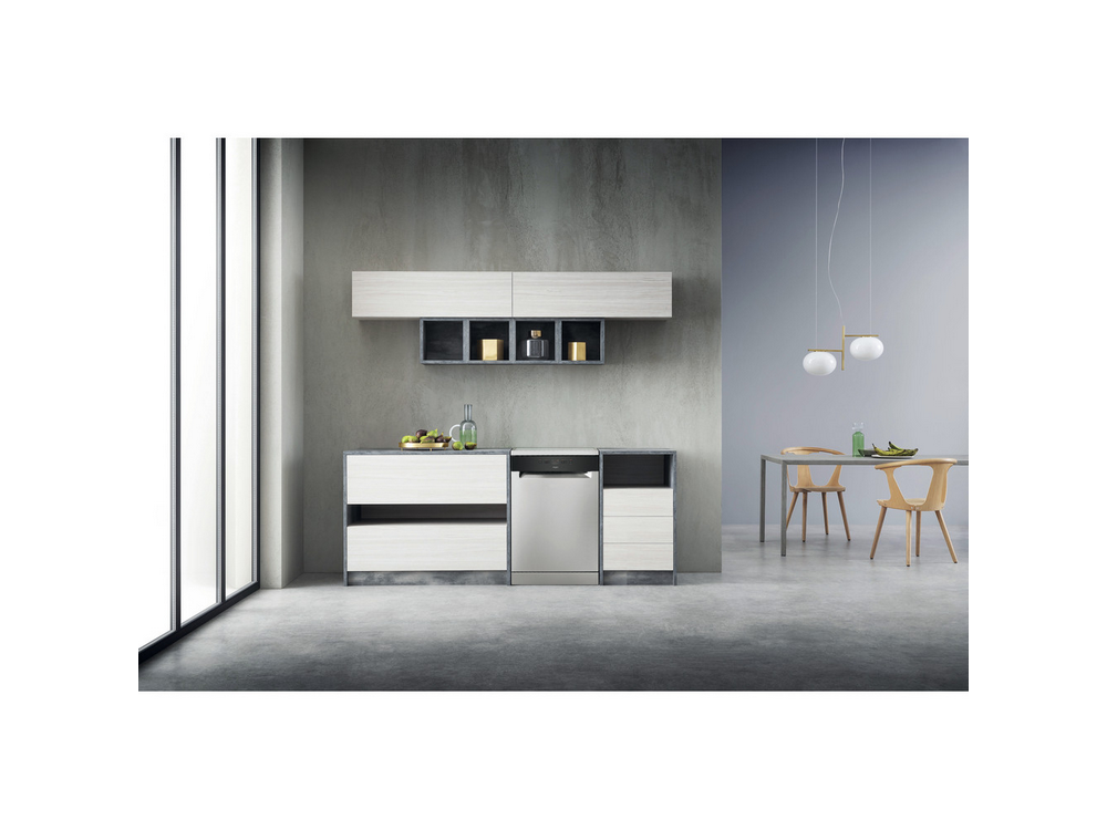 Lavavajillas - Whirlpool WFO 3T142 X, Independiente, 14 servicios, 10 programas, 6th Sense, 60 cm, Inox