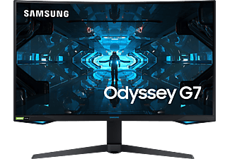 SAMSUNG Odyssey G7 LC32G75TQSR - Gaming Monitor (32 ", WQHD, 240 Hz, Schwarz)