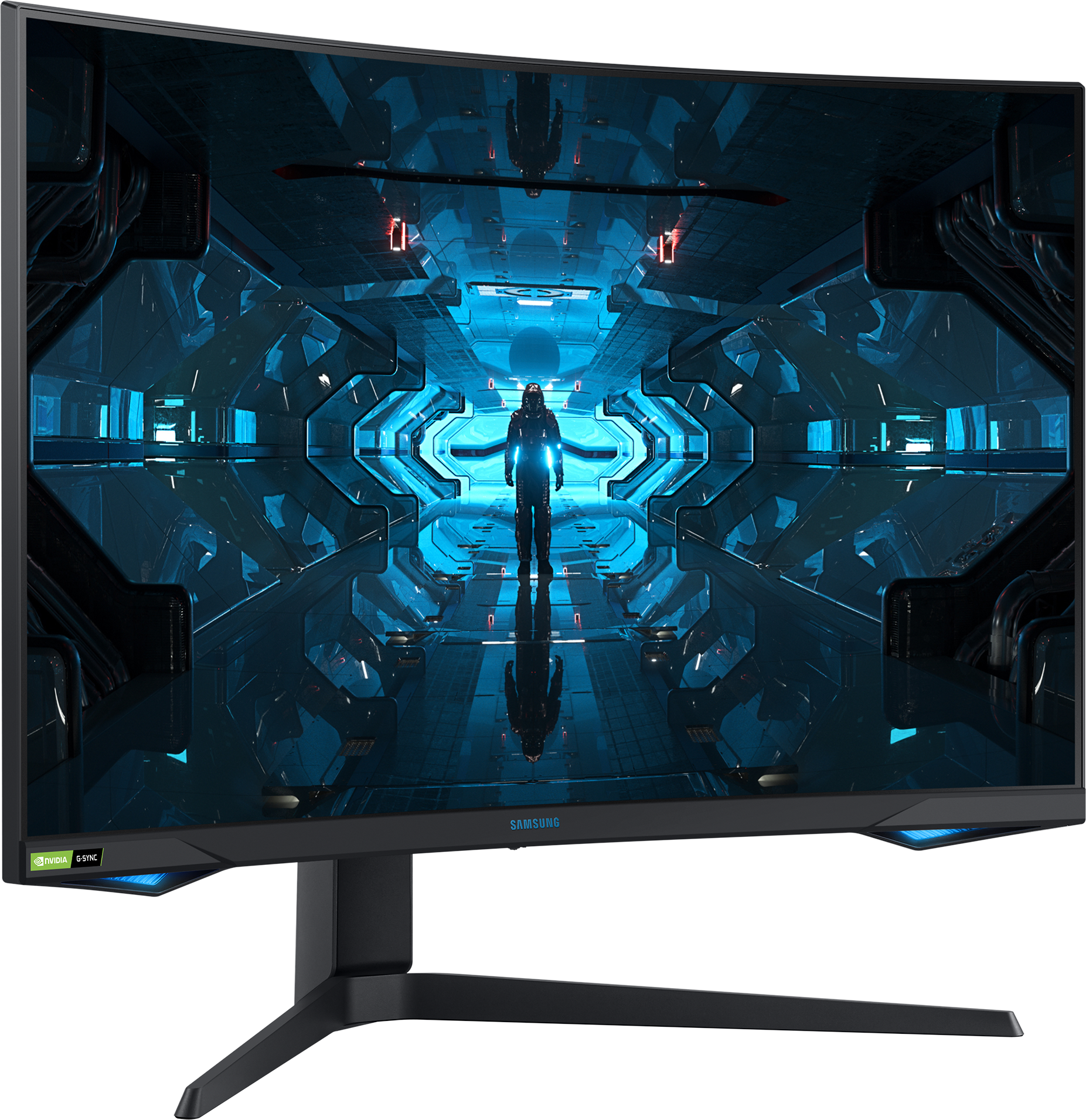 SAMSUNG Odyssey G7 LC32G75TQSR 32 " WQHD Moniteur gaming (1 ms temps de réaction, 240 Hz)