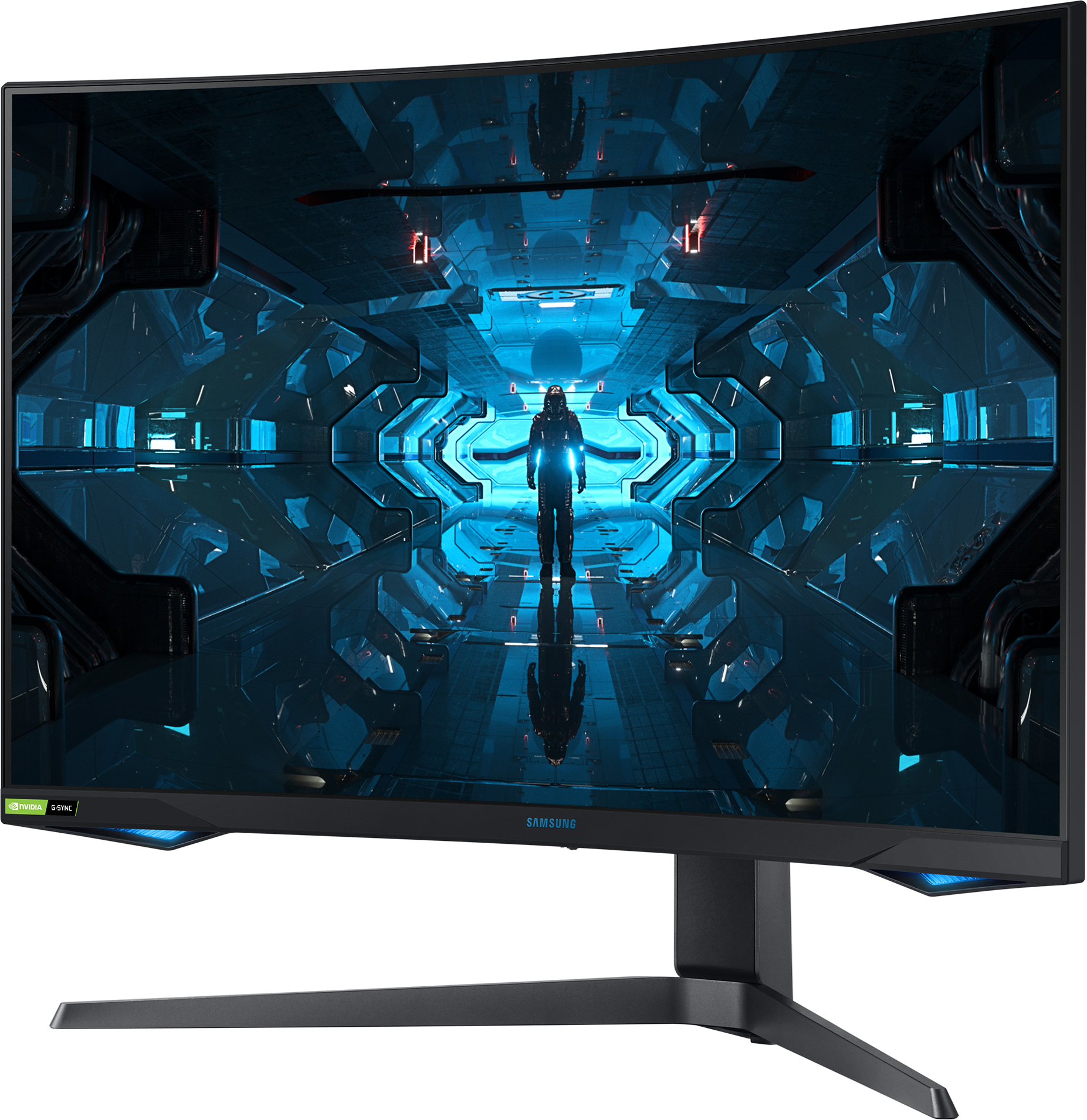 SAMSUNG Odyssey G7 LC32G75TQSR 32 " WQHD Moniteur gaming (1 ms temps de réaction, 240 Hz)