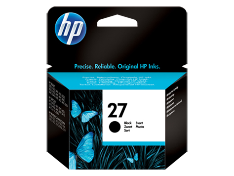HP 27 Tintenpatrone Schwarz (C8727AE)