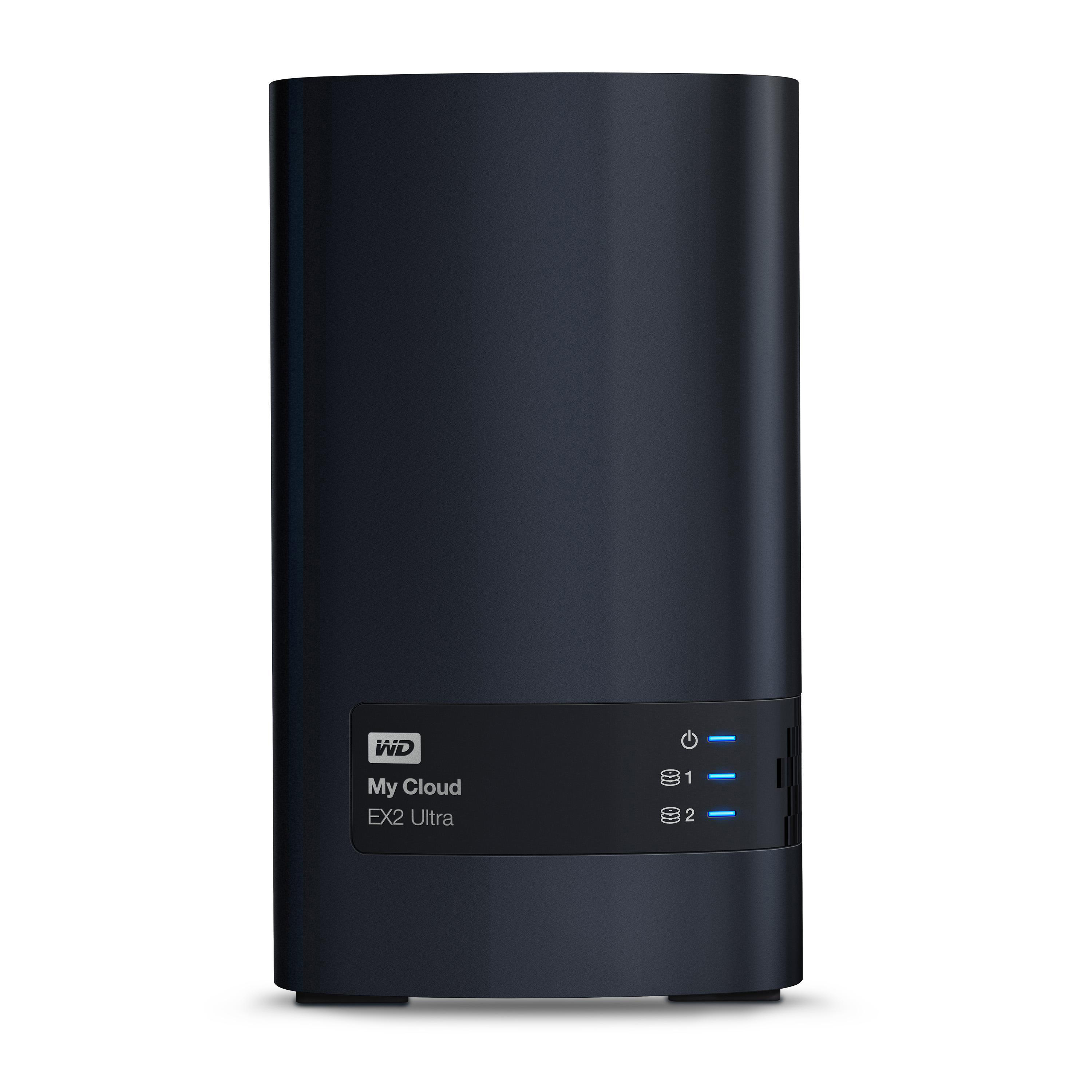 WD My Cloud™ EX2 Ultra NAS Speicher, 4 TB, NAS 3,5 Zoll Anzahl Festplattenschächte: 2 Anthrazit}