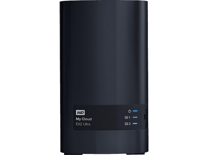 WD My Cloud™ 2 Zoll Anthrazit} EX2 Anzahl 4 3,5 Ultra Speicher, TB, NAS Festplattenschächte: NAS