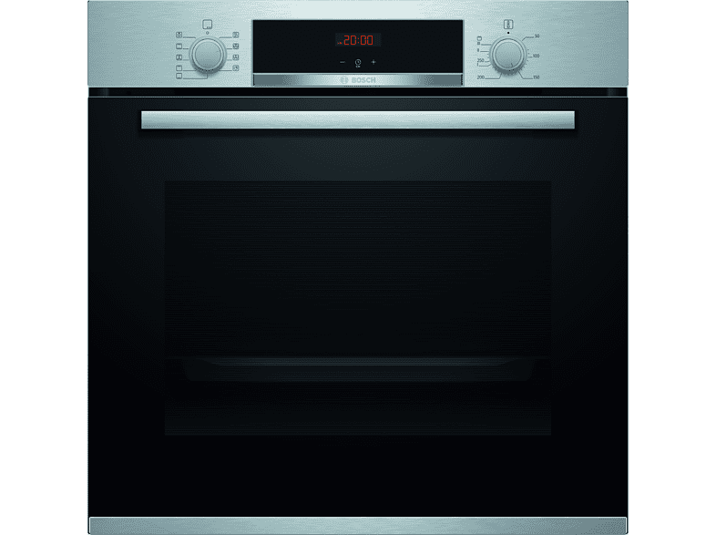 Horno - Bosch HBA512ES0, Multifunción, Hidrolítico, 70 l, Acero inoxidable