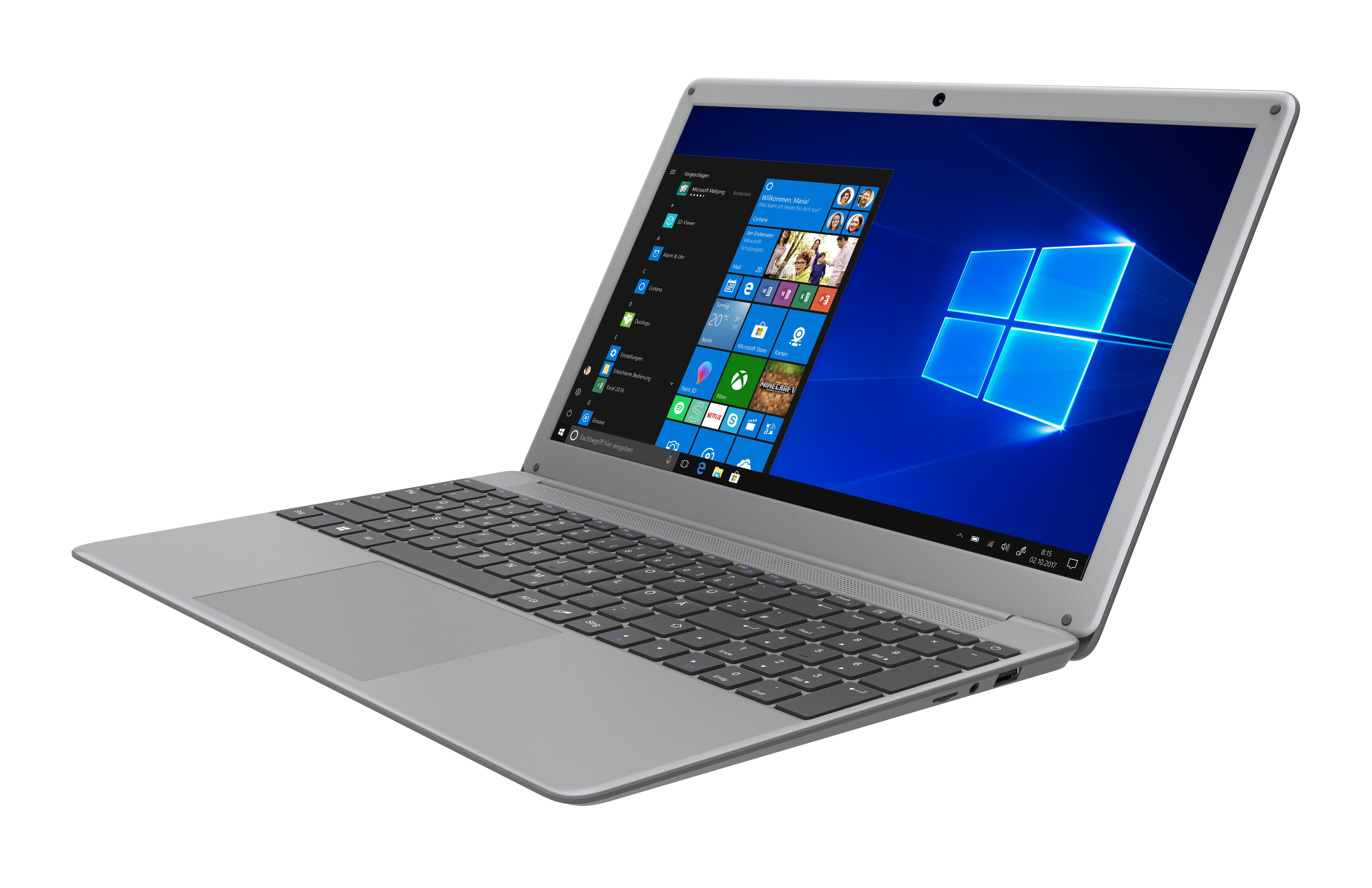 PEAQ Classic PNB C150-7S8512DV - 15,6 Zoll - Intel® Core™ i7 i7-6560U - 8 GB - 512 GB - Intel® Iris® Plus Graphics - Windows 10 Home (64 Bit)