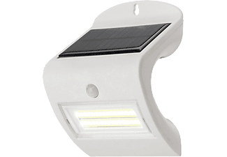 RÁBALUX Opava Kültéri szolár lámpa, falra szerelhető, beépített LED fényforrással 2W,fehér, IP44