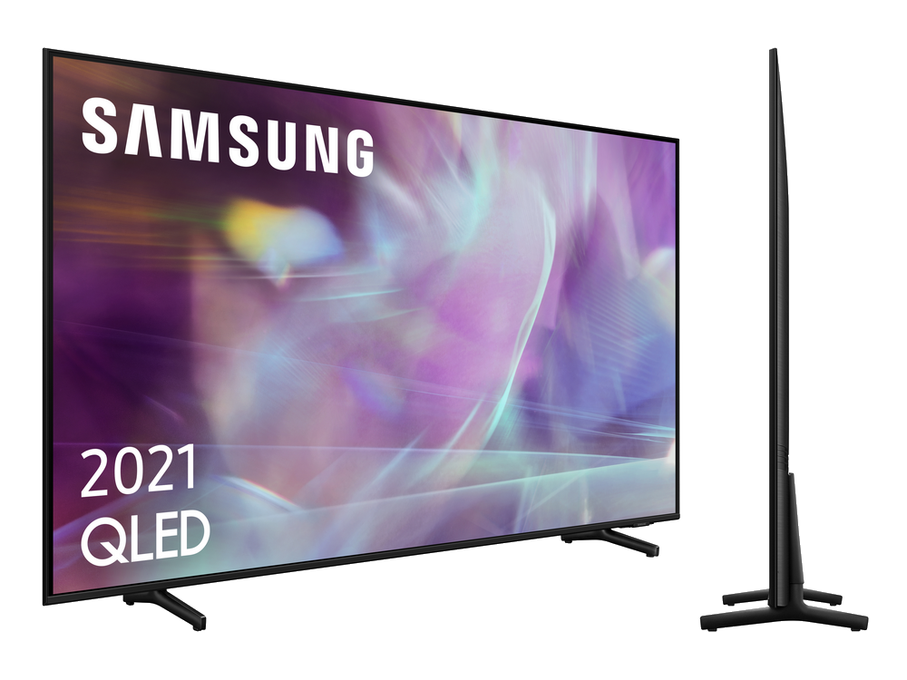 TV QLED 50" - Samsung QE50Q60AAUXXC, UHD 4K, Smart TV, HDR10+, Tizen, Motion Xcelerator, Negro