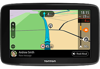 TOM TOM GO Basic 6 - Navigationssystem (6 ", Schwarz)