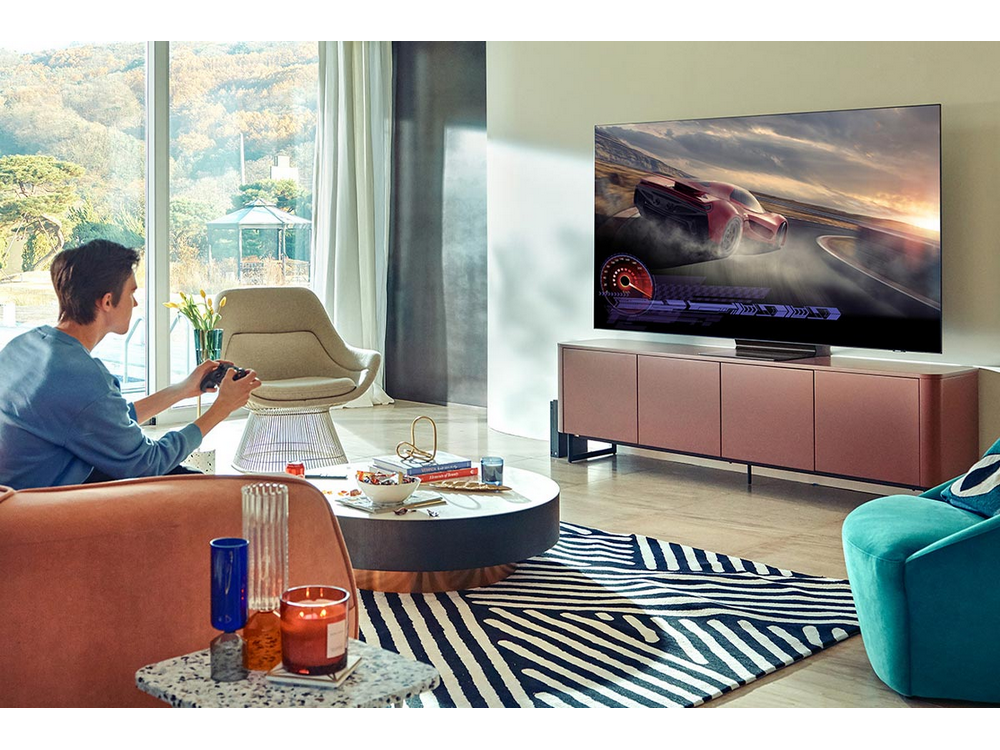 TV QLED 65" - Samsung QE65QN95AATXXC, Neo QLED 4K IA, HDR 2000, Smart TV, OTS+, Carbón