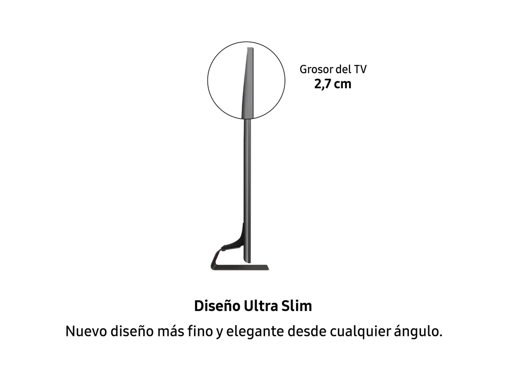 TV QLED 75" - Samsung QE75QN95AATXXC, Neo QLED 4K IA, HDR 2000, Smart TV, OTS+, Carbón