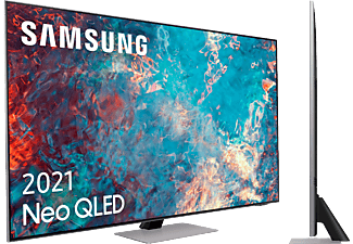 TV QLED 85" - Samsung QE85QN85AATXXC, Neo QLED 4K con IA, Smart TV, HDR10+, Control voz, Tizen, Plata