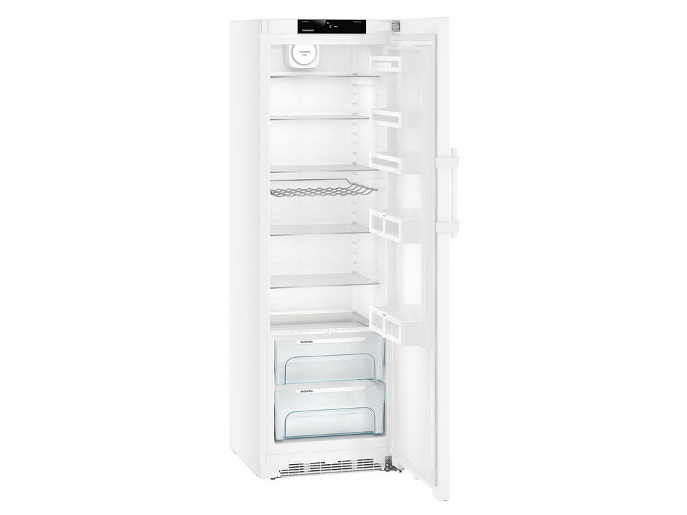 Frigorífico una puerta - Liebherr K 4330 Comfort, 395 l, Cíclico, 185 cm, Pantalla TFT, BioCool, Blanco