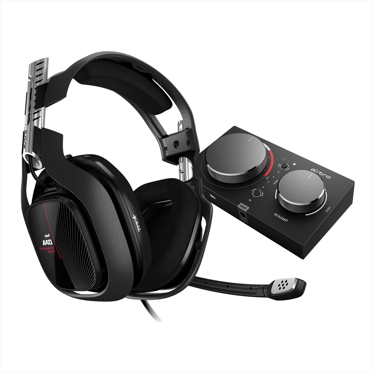 One, Schwarz MixAmp Pro TR A40 for Over-ear GAMING PC, Xbox & Gaming Xbox Headset ASTRO TR + X|S