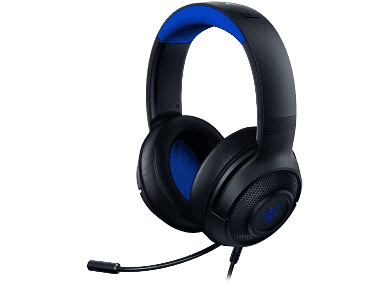 Auriculares gaming - Razer Kraken X, De diadema, Con cable, Para PS4/ Xbox, Micrófono, Negro