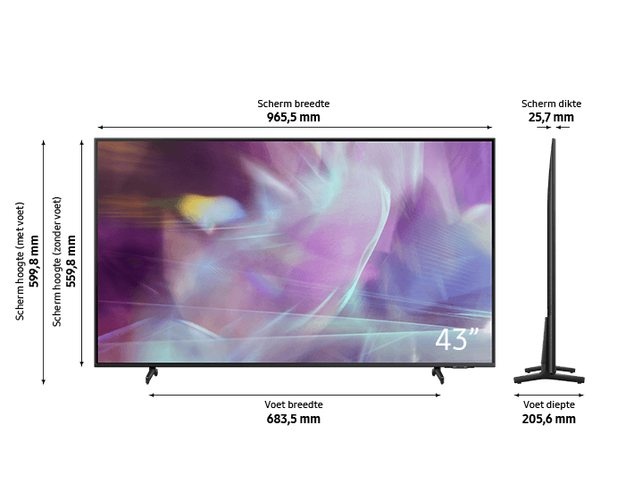 SAMSUNG QLED 4K 43Q64A (2021)