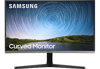 SAMSUNG LC27R500FHR - Monitor, 27 ", Full-HD, 60 Hz, Dunkelblau/Grau