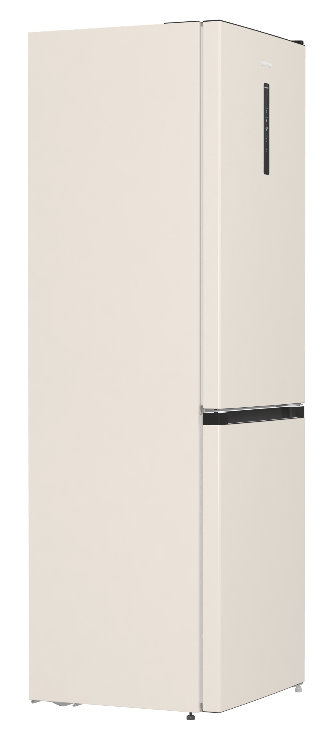 GORENJE NRK6192AC4 Kühl- Gefrierkombination (E, 300 l, 1850 mm hoch, Standgerät, No Frost (verminderte Eisbildung), Beige)