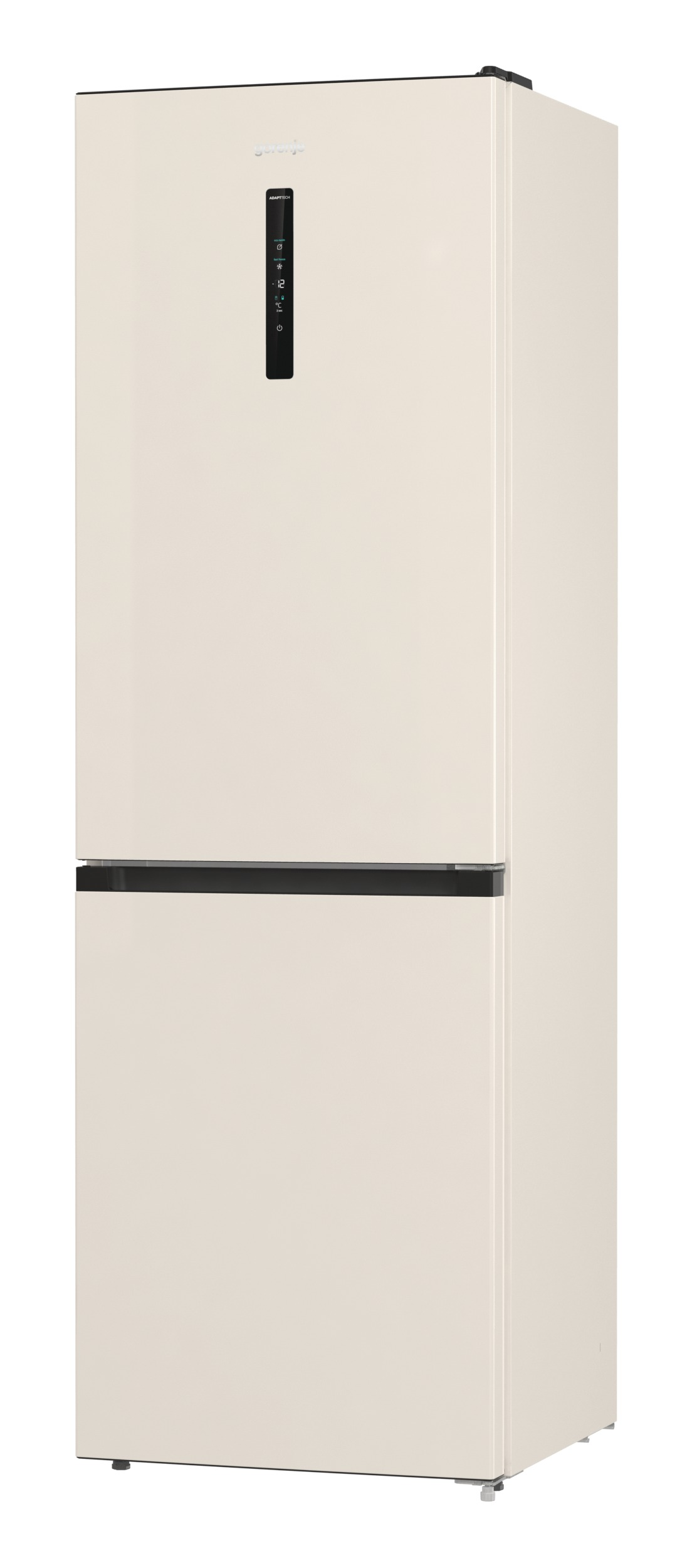 GORENJE NRK6192AC4 Kühl- Gefrierkombination (E, 300 l, 1850 mm hoch, Standgerät, No Frost (verminderte Eisbildung), Beige)
