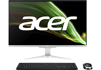 ACER Aspire C27-1655, All-in-One PC mit 27 Zoll Display, Intel® Core™ i7 Prozessor, 16 GB RAM, 1 TB SSD, GeForce MX330, Silber/Schwarz