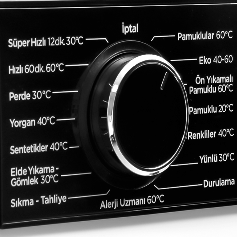 VESTEL CMI 98122 B Enerji Sınıfı Wifi 9kg Çamaşır Makinesi Beyaz