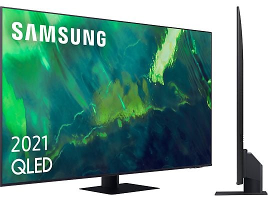 TV QLED 55" - Samsung QE55Q75AATXXC, UHD 4K, Smart TV, HDR10+, Tizen, Motion Xcelerator, Negro