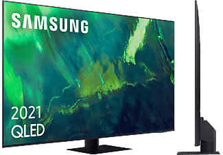 TV QLED 75" - Samsung QE75Q75AATXXC, UHD 4K, Smart TV, HDR10+, Tizen, Motion Xcelerator, Negro