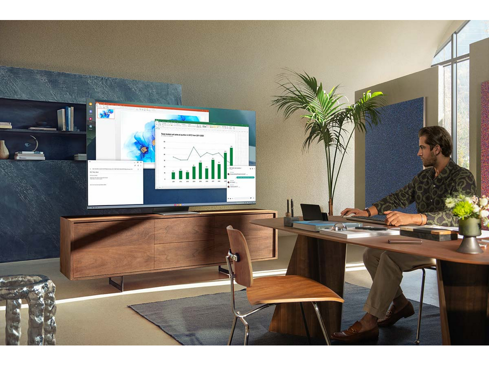 TV QLED 75" - Samsung QE75QN800ATXXC, Neo QLED 8K IA, Quantum Matrix Technology Pro, HDR2000, Negro