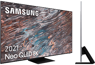 TV QLED 75" - Samsung QE75QN800ATXXC, Neo QLED 8K IA, Quantum Matrix Technology Pro, HDR2000, Negro