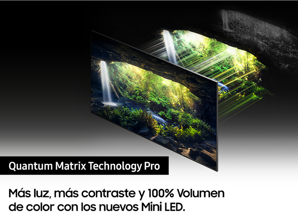 TV QLED 85" - Samsung QE85QN800ATXXC, Neo QLED 8K IA, Quantum Matrix Technology Pro, HDR2000, Negro