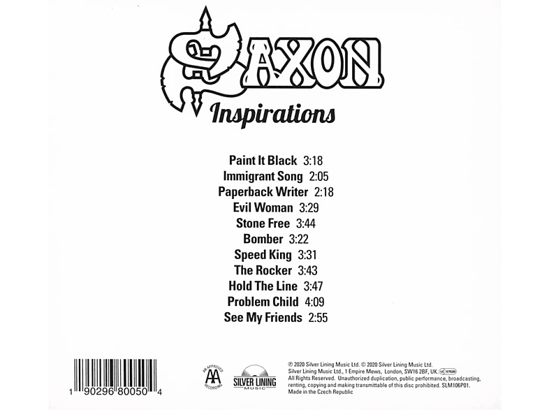 Thumbnail - Saxon - Inspirations (CD)