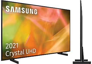 REACONDICIONADO TV LED 65" - Samsung UE65AU8005KXXC, UHD 4K, Crystal UHD, HDMI, USB, HDR10+, Tizen, Negro