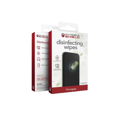Toallitas desinfectantes - MSS Zagg P10, Pack 10 unidades, Antimicrobianas, 70% Alcohol Isopropílico