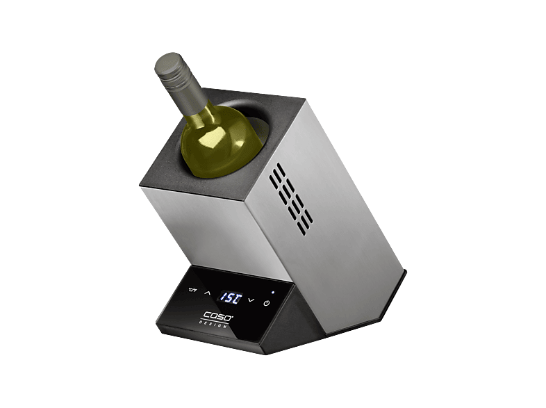 Caso 611 wine CASE one Weinkühler 0.75l, Grau, für eine Flasche (bis zu 9 cm Ø)