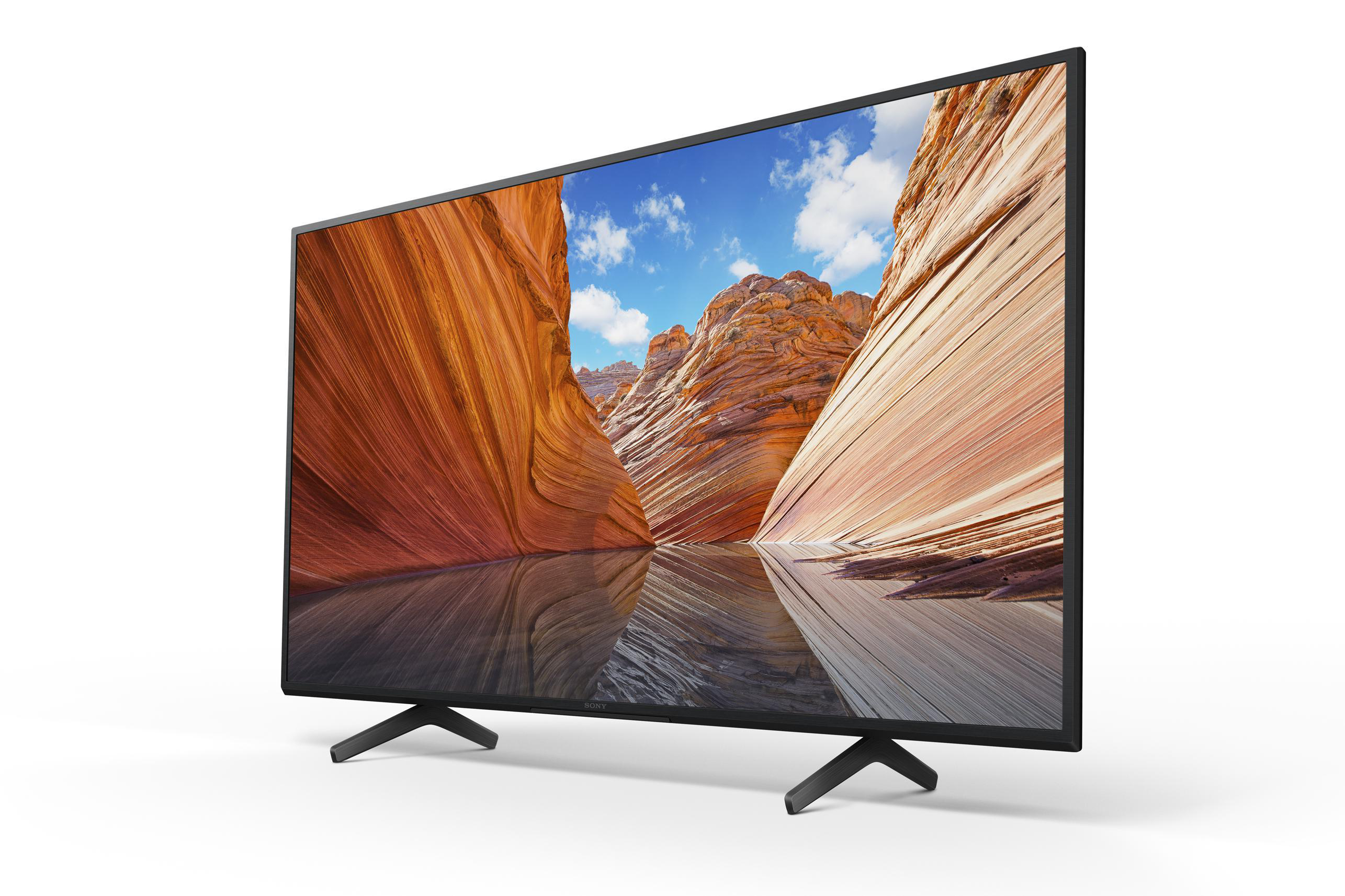 LED (Flat, TV cm, TV, 108 UHD 4K, SONY Google KD-43X80J / Zoll 43 TV) SMART