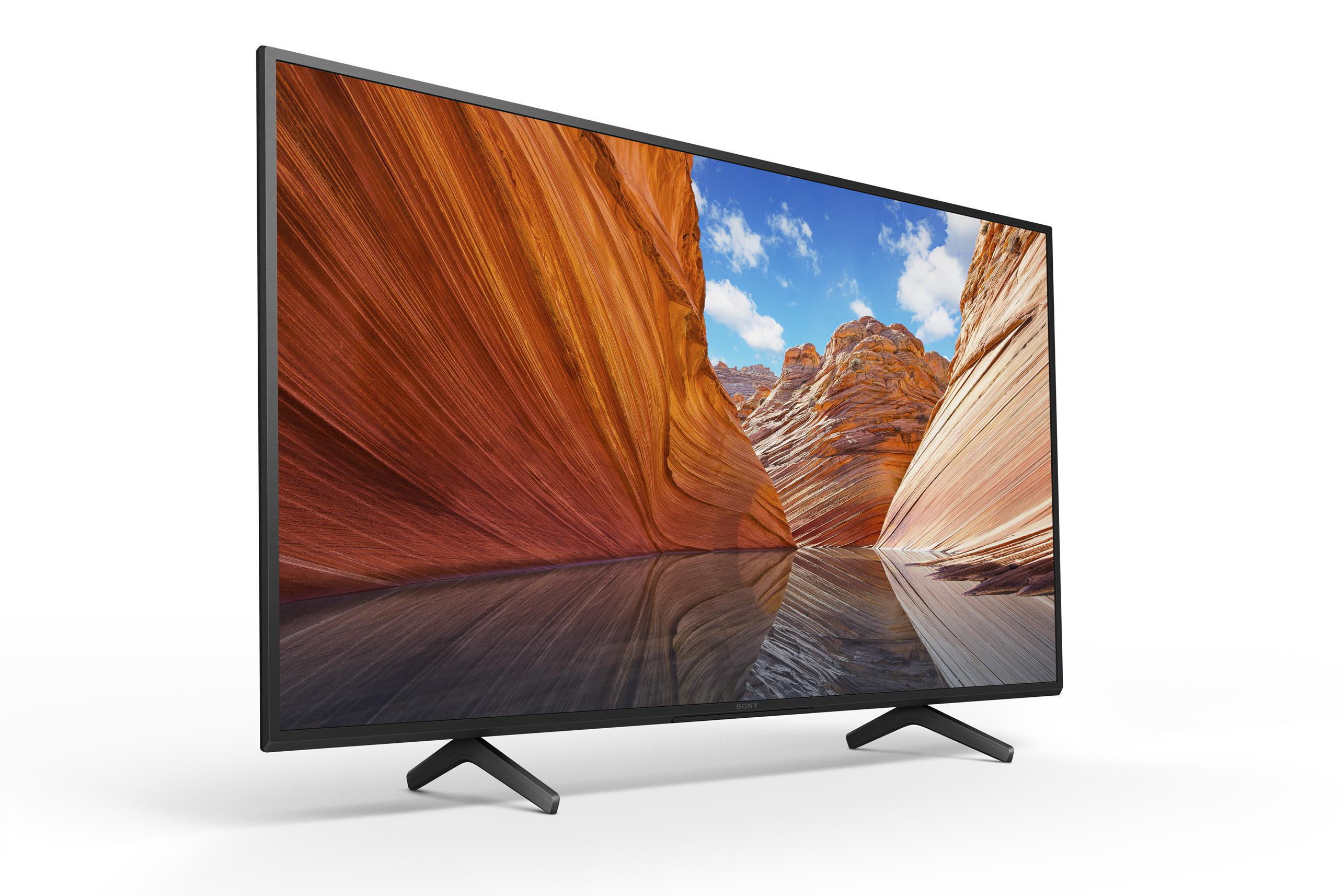 TV / (Flat, TV, Google cm, LED SONY Zoll 126 KD-50X80J 50 UHD TV) 4K, SMART